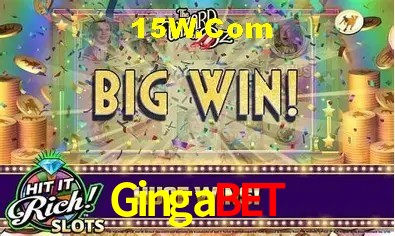 Interface moderna da plataforma Gingabet